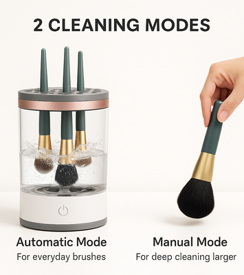 Limpiador automático de brochas de maquillaje - Mynauvra™