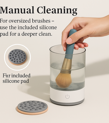 Limpiador automático de brochas de maquillaje - Mynauvra™