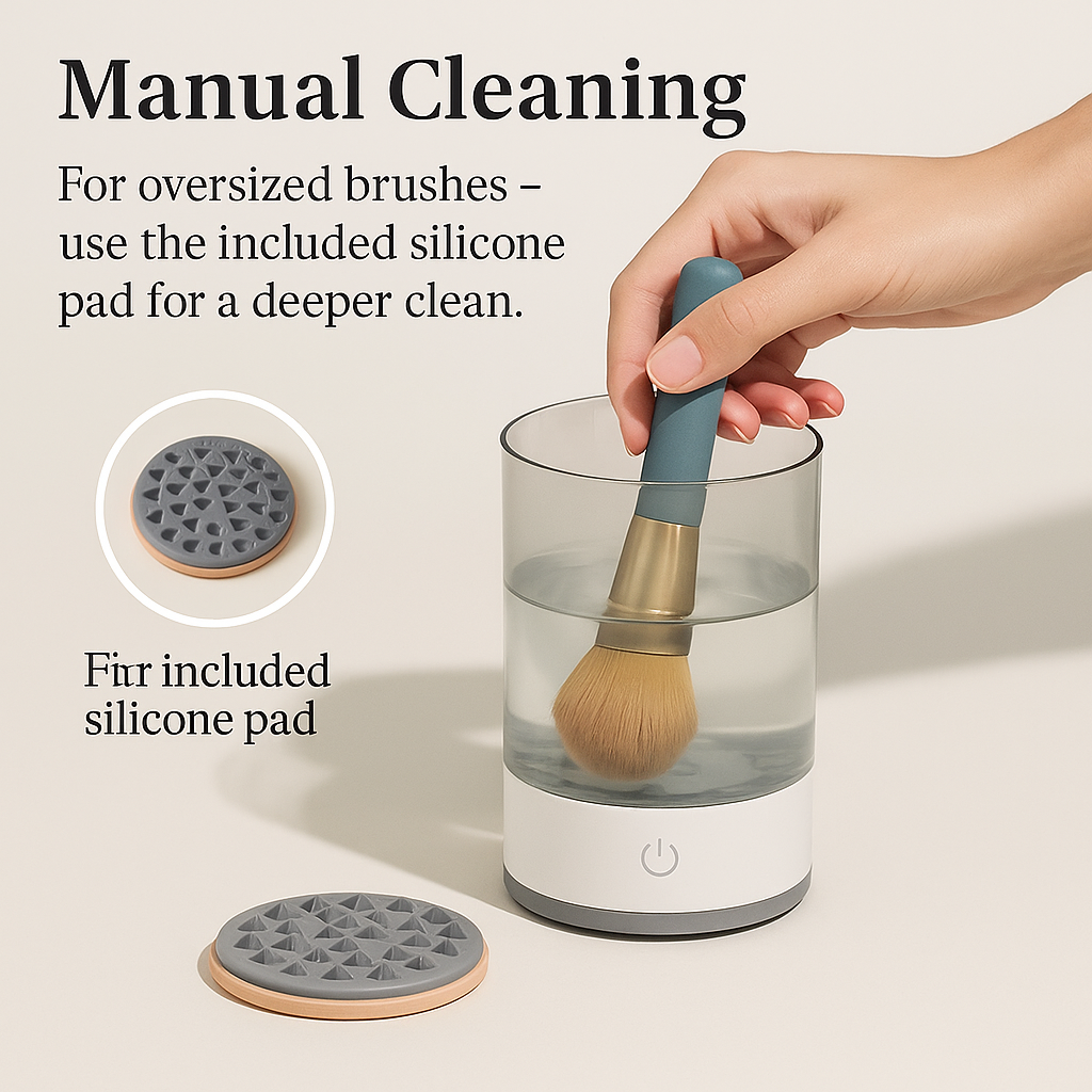 Limpiador automático de brochas de maquillaje - Mynauvra™