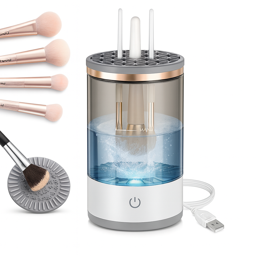 Limpiador automático de brochas de maquillaje - Mynauvra™